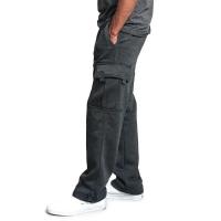 Pantalones de chándal largos con múltiples bolsillos, sueltos, de gran tamaño, con cordón, aptos para corredores deportivos y de calle - details 5