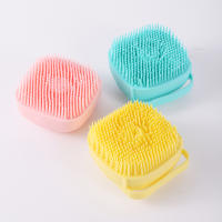 Guantes de masaje de baño para perros y gatos grandes, cepillo de silicona de seguridad suave, accesorios para mascotas, herramientas para perros y gatos, cepillo de champú para mascotas - details 4