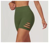 Pantalones de Yoga Deportivos sin Costuras Cintura Alta, Levantamiento de Cadillas, Transpirables para Entrenamiento Material de Nylon - details 18