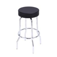 KKTONER Taburete de Bar Regulable en Altura Giratorio Taburete de Trabajo Taburete de Oficina Cuero PU Blanco - details 6