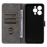 Para Oukitel P1 funda de cuero PU tipo billetera con tapa para Oukitel P1 Retro Litchi patrón cubierta Conque Fundas accesorios de teléfono - details 27