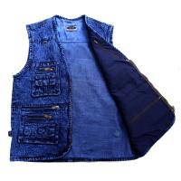 Chaleco Ligero para Hombre Chaqueta Sin Mangas de Talla Grande con Múltiples Bolsillos - details 3