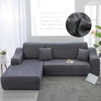 Funda para Sofá Floral Elástica para Sala de Estar con Sección de Esquina Cubierta de Cojín en Forma de L Requiere 2 Piezas - details 36