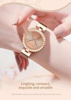Reloj de Pulsera de Cuarzo de Lujo para Damas Movimiento Japonés, Resistente al Agua, Alta Gama, Tira de Acero, Correa de Cuero - details 2
