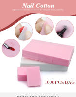 Toallas de Gel para Uñas Arte Clavo 1000pcs Herramientas de Manicura Pad de Cortado de Uñas Removedor de Esmalte de Uñas sin Pelusas - details 1