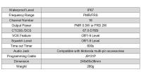 RETEVIS-walkie-talkie RT648 IP67, Radio portátil flotante PMR 446 - details 8