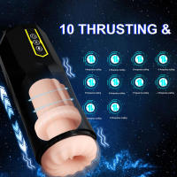 Masturbador masculino automático, taza telescópica para mamada, Vagina, Juguetes sexuales para adultos, copa de pistón para hombres, Ipx8 - details 2