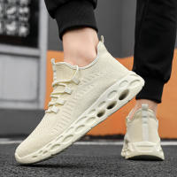 Zapatillas de correr a la moda para hombre, deportivas atléticas, transpirables, cómodas, ligeras, informales, antideslizantes, para gimnasio, entrenamiento, uso diario - details 3