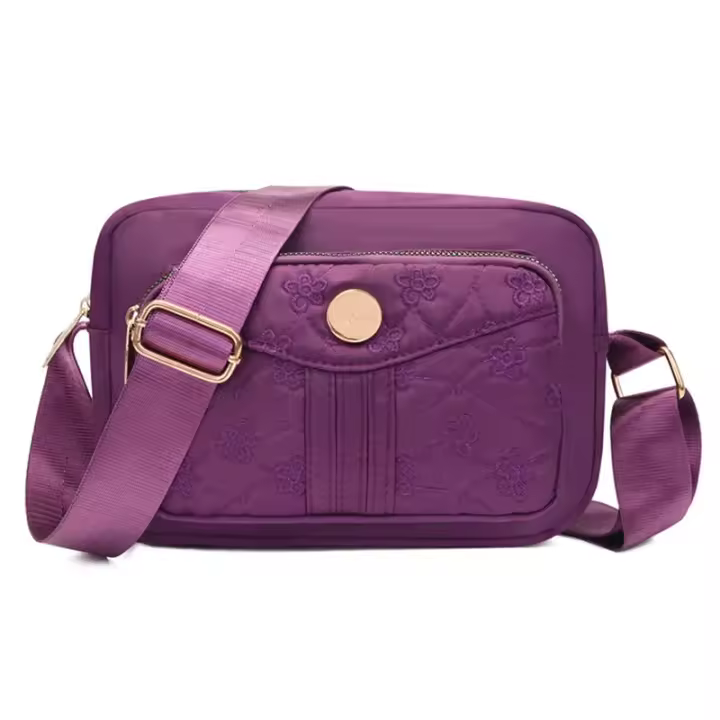 Bolso de hombro de nailon para mujer, pulsera de marca de moda, bolso de mujer, bolso para teléfono - 1