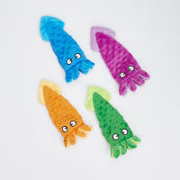 Juguetes interactivos chirriantes para perros, juguete masticable para perros sin relleno, juguetes de peluche indestructibles para perros con papel arrugado para perros pequeños y medianos, regalos de cumpleaños, juegos y entrenamiento - details 0