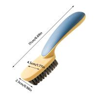 Cepillo de limpieza multiusos para el hogar, cepillo de cerdas suaves duradero con mango largo, cepillo para fregar zapatos, cocina y baño - details 0