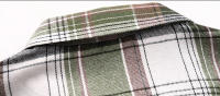 Camisa de Verano de Doble Bolsillo a Rayas Talla Grande Estilo Casual de Negocios para Hombres - details 20