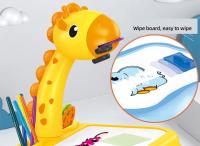 Mesa de dibujo con proyector led para niños, juego de pintura, tablero educativo, herramientas de aprendizaje - details 10