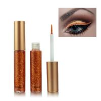 HANDAIYAN Delineador de ojos líquido, juego colorido, 10 colores, delineador de ojos metálico plateado dorado con diamantes, barras de delineador de ojos impermeables, brillo duradero - details 13