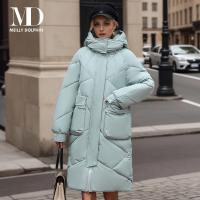 New Snow Wear Winter Coat for Women Down Jacket Warm Casual Loose Hooded Winter Women Jacket Long Parkas - details 5