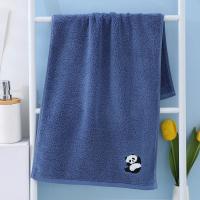Toalla facial de algodón con bordado de Panda para adultos, toallas de ducha de mano pura absorbente, limpieza de cabello, baño, hogar y Hotel - details 9