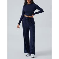 Conjunto de Pantalones Interiores Deportivos de Yoga Estilo Europeo y Americano - details 6