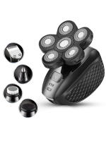 Afeitadora eléctrica 5 en 1, conjunto de aseo masculino, Maquinilla de afeitar para calvo recargable - details 6