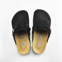 Zapatillas de Cuero Suave Antideslizante Zapatos de Playa para Hombres y Mujeres en Verano - details 15