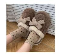 Zapatillas de algodón sucias antideslizantes de invierno a la moda Ins de estilo coreano, plantilla de felpa, nuevo hogar, dormitorio, parejas - details 4