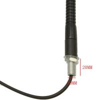 Luces de Trabajo para Máquina CNC de Aluminio Pulido Luz de Trabajo LED de 10W para 80CM de Longitud Enchufe de Cable Duro Iluminación Industrial - details 3