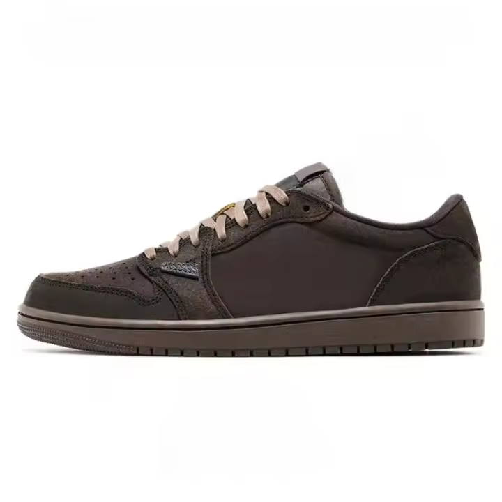 Zapatos de diseñador Retro 1 Low OG SP Travis Velvet Brow Zapatos de baloncesto para hombre para mujer Entrenador Zapatillas deportivas - 1