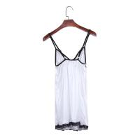 Camisón de mujer Camisón de encaje de seda y satén - details 5