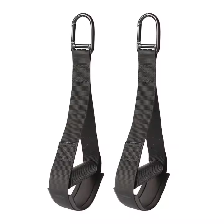 Empuñaduras ergonómicas para ejercicio, antideslizantes, se adaptan a las bandas de resistencia de la palma, agarre profesional estable, 1 par - 1