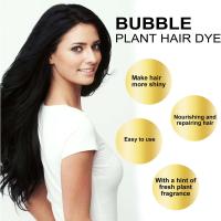 Eelhoe, 10 Uds., tinte de burbujas a base de hierbas, aceite de Batana, acondicionador, cubierta, blanco, gris, cuero cabelludo, nutre el champú para teñir el cabello - details 11