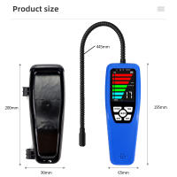 Detector de fugas de Gas Combustible LD-600, Mini Detector de Gas inflamable de metano Natural, probador de isobutano de propano 0-1000ppm - details 8