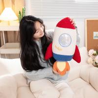 ZU Fiesta Temática Espacial decoración del hogar lindos astronautas OVNI cohete y avión juguetes de peluche niños tienda habitación almohadas - details 7