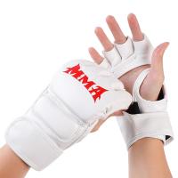 1Pair Thick Boxing Gloves MMA Gloves Half Finger - details 13