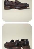 Nuevos zapatos de cuero para hombre, de cuero genuino de alta gama, zapatos de cuero vacuno puro con suela blanda - details 4