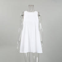 Falda francesa de algodón puro blanco Dre Fresh A-line estilo suave informal para mujer Otoño Invierno nueva colección - details 12