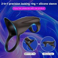 Leten-vibrador para adultos, juguete sexual para hombres, anillo vibrador, extensor, estimulador del punto G, funda potenciadora masculina - details 14