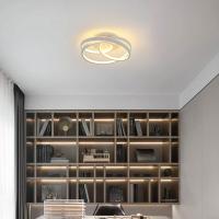 Goeco Lámpara de Techo Moderna 40W Iluminación Blanca Fría/Cálida Montaje Semi-Flush - details 10