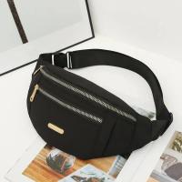 Riñoneras impermeables con correa ajustable para mujer, bolsa de cintura para viajes, deportes, correr - details 6