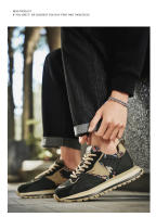 Nueva Plataforma Antideslizante Y Resistente Al Desgaste, Zapatos Deportivos Casuales De Moda Para Hombres - details 24