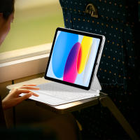 AJIUYU-Teclado mágico para iPad de décima generación, 10,9 pulgadas, magnético, iPad 10, retroiluminación, español, Teclado inteligente, funda Folio - details 10