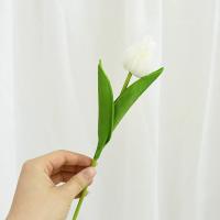 Ramo de Tulipanes Artificiales 35 cm, 10/5Pcs PE espuma Falsas Flores para Bodas, Ceremonias, Decoración del Hogar y Jardín - details 15