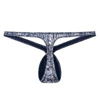 Calzoncillos de piel sintética con estampado de serpiente para Hombre, Tanga, ropa interior Sexy, bragas, bolsa de cintura baja, parte trasera en T - details 12