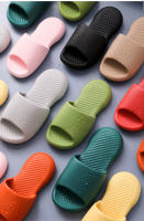 Paso en zapatillas de mierda casa de los hombres de verano interior casa de fondo grueso antideslizante desodorante baño baño zapatillas frescas mujeres - details 12
