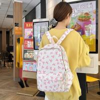 Mochila con lazo de nailon, bolso escolar ligero de gran capacidad para estudiantes, bolsa de almacenamiento, bolso de hombro para adolescentes de estilo japonés, viaje - details 9