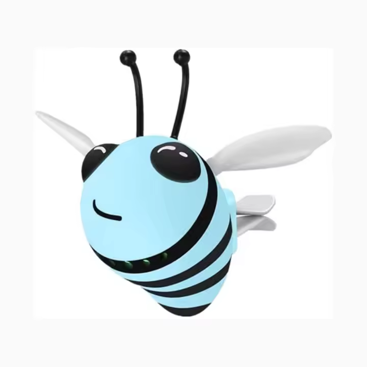 Little Bee Car Air Vent Clip Charm, Air Conditioning Vent Decoration Accessories, 3 Kinds of Car Air Freshener - 1