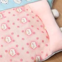 Estera de enfriamiento duradera de seda de hielo para mascotas con almohada, cama refrescante para perros resistente a mordeduras, almohadilla de verano Rectangular transpirable para mascotas para cachorros y gatos - details 2