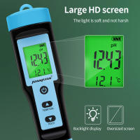 Medidor de PH de alimentos profesional, alta precisión, ~ 14.00pH 0,00, temperatura, Sensor de prueba de pH para carne, enlatado, queso, masa, agua, Analizador de acidez - details 5