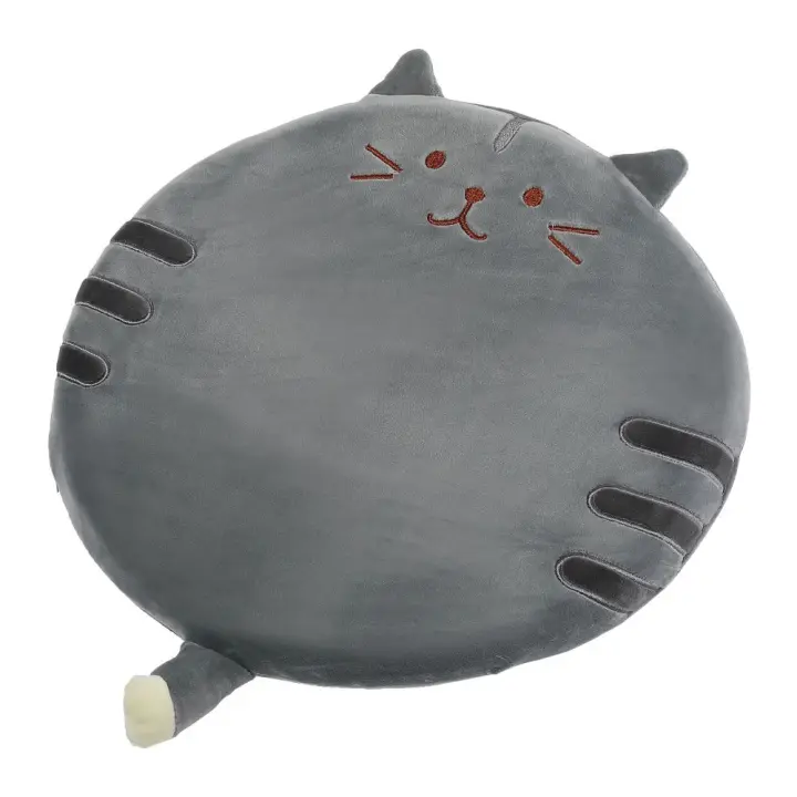 Cojines duraderos de gato de dibujos animados japoneses, cojines gruesos y cómodos para ventana, exquisitos cojines redondos de Tatami para sala de estar - 1