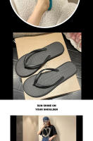 Chanclas de verano, nuevas, estilo simple, color sólido, sandalias de playa, zapatos de mujer - details 3