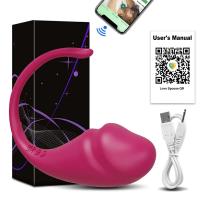 Leten Vibración inalámbrica Love Egg Vibrador Vaginal G Spot Estimulador vibratorio Wearable Bluetooth APP Control Juguetes sexuales para mujeres adultas - details 8