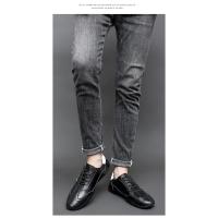 Zapatos De Tenis Para Hombre En Cuero Natural Suela De Goma Cómodos Y De Alta Calidad Zapatillas Casuales Para El Verano - details 10